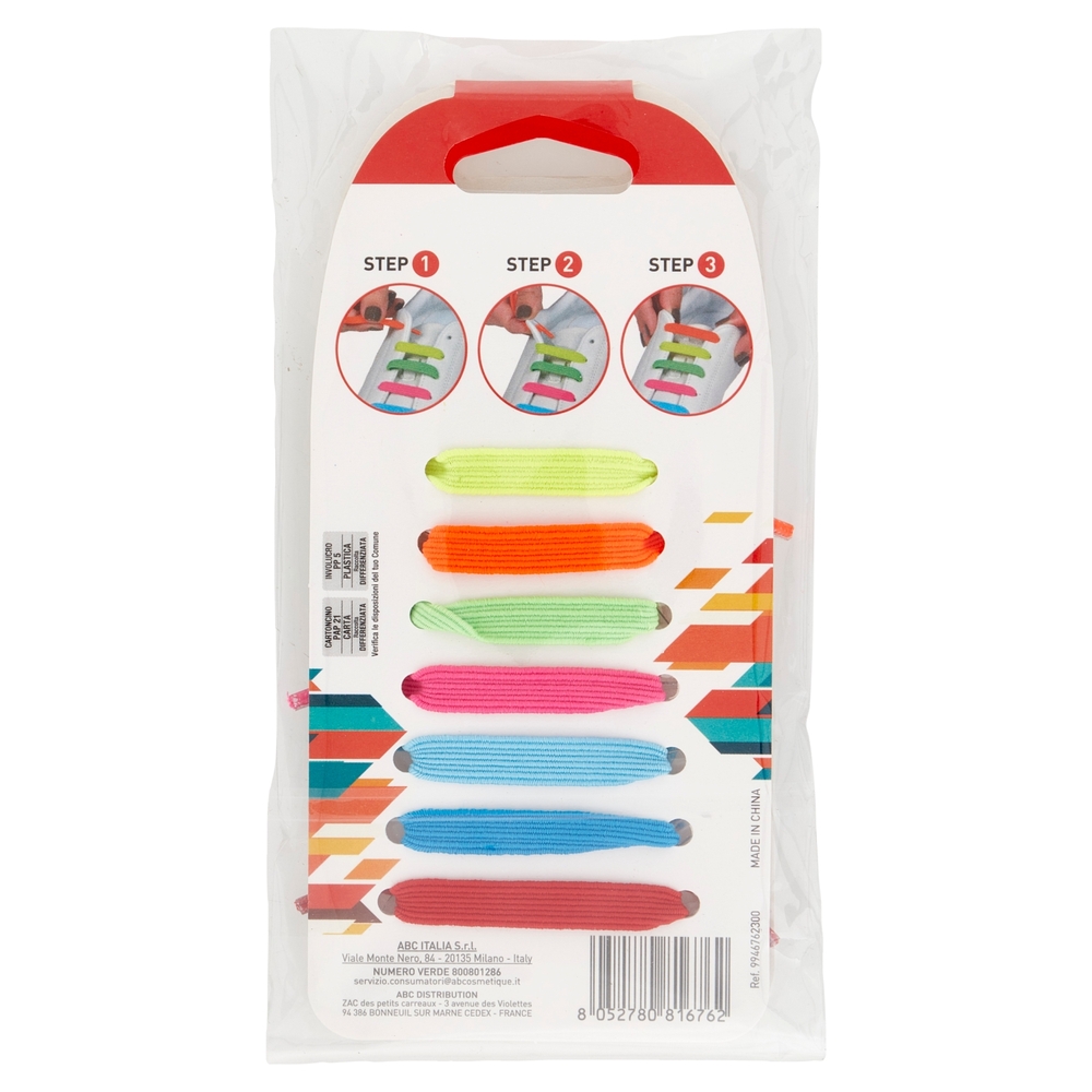 Shoes'Xpert Sport Stringhe Elastiche 14 pz